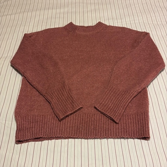 Pink crew neck sweater - Picture 3 of 7